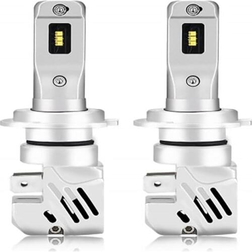 G12B H7 LED Headlight Bulbs 12000LM 6500K 60W Cool White Wireless Headlight LED Bulb Fog Lamp Light, 2PCS