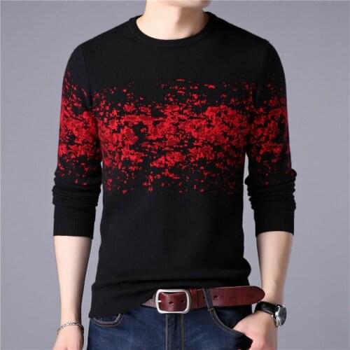 Sweater Men Casual O-Neck Pullover Men Clothes 2020 Autumn Winter New Arrival Top Sost Warm Mens Cashmere Sweaters
