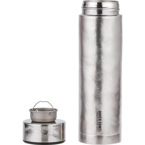 Rover Camel Titanium Thermos Vacuum bottle High Quality Business Cup Water Coffee Tea Cup 450 ML