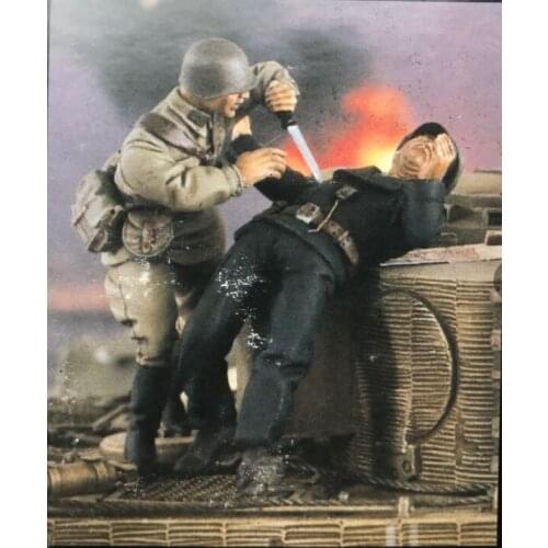 1/35 Resin Figure Model Kit Unassambled Unpainted 493