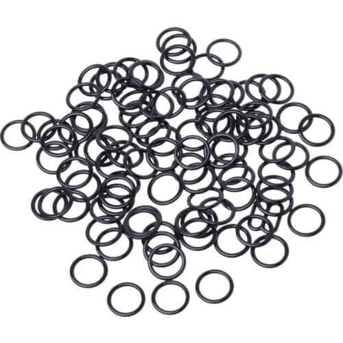 100pcs Metal Bra Strap Adjuster Slider O Ring Lingerie Supplies Sewing Craft DIY