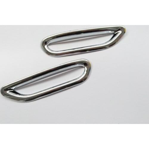 Car Styling Rear Fog Light Lamp Cover Trim For Nissan QASHQAI 2015 ABS Chrome Car Stickers Auto Accessories 2pcs Free Shipping