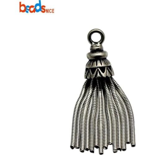 Beadsnice Thai Silver Tassel Pendant for Necklace Diy Jewelry Making Handmade Valentine Gift 34955