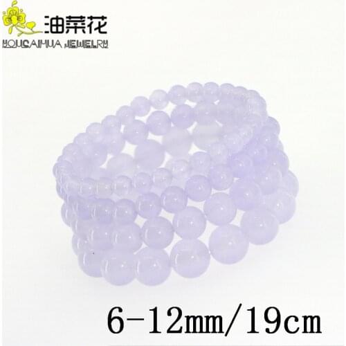 Charm Natural Stone 6-12mm Round Loose Bead Bracelet Gems Jades Woman Yoga Accessories Christmas Wedding Gift Wholesale Price