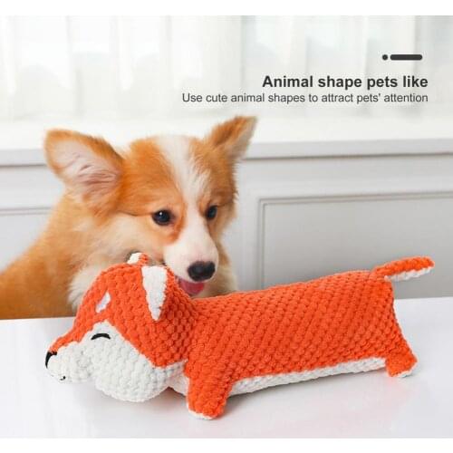 Eco-friendly Durable Pet Chew Play Plush Toy Safe Chew Toys Fine Workmanship Pet Product