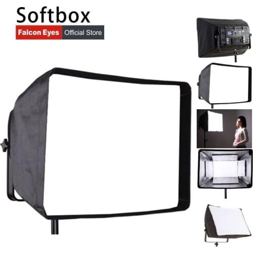 Falcon Eyes Foldable Softbox For LP-600TD/LP-1505TD/LP-820TD/2005PRO/LP-2005TD/LP-2805TD LED Photography Panel Light