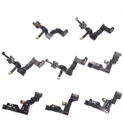 1 Piece AYJ Front Facing Camera For iPhone 5 5S SE 6G 6 6S 7 8 Plus Proximity Sensor Flex Cable With Microphone Assembly