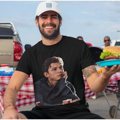 Tom Holland T-Shirt Streetwear Fashion 100 Percent Cotton T Shirt Printed Short Sleeve Tshirt Male 3xl