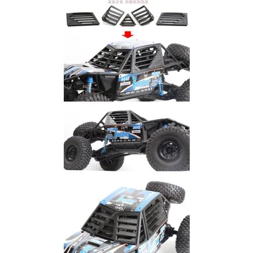 GRC decorative front middle guard protection for Axial 90048 RR10 90053 1/10 rc car super cool
