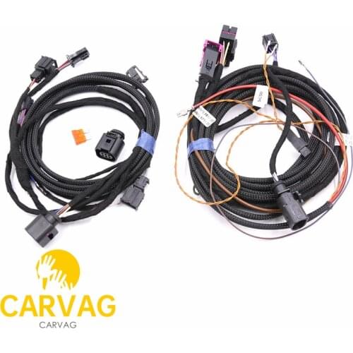FOR VW PASSAT B8 Sharan Touran R36 TIGUAN Power tailgate Tow Bar Electrics Kit Install harness Wire Cable