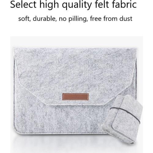 For Apple Laptop Air Pro for Fashion MagicBook Macbook' Notebook Felt Case Business Sleeve Bag for MacBook 11 12 13 15 Inch