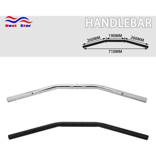 Motorcycle 22mm 25mm iron Handlebar Handle Bar For HONDA KTM KAWASAKI YAMAHA SUZUKI Off Road Motocross Pit Bikes Dirt Bike