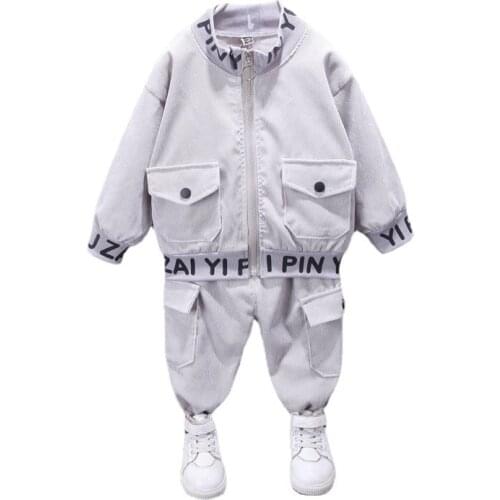 New Spring Autumn Baby Girl Clothes Children Boys Sports Jacket Pants 2Pcs/Sets Toddler Casual Costume Outfits Kids Tracksuits