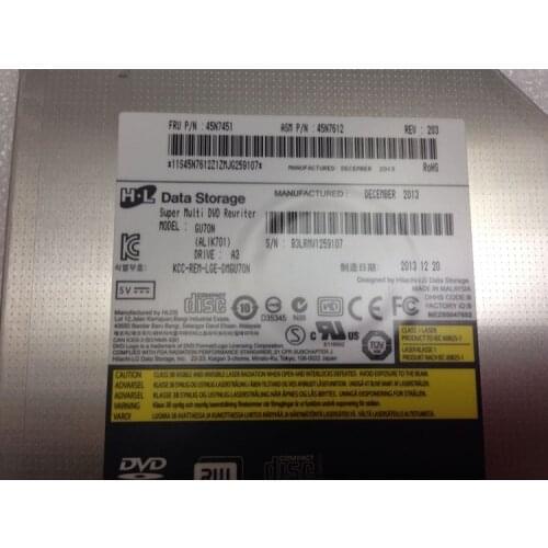 New original Lenovo Thinkpad T400 T400S T410 T410P T410S T420S T430S W500 burning laptop with a built-in DVDRW