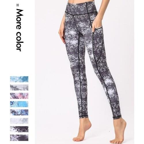 Cloud Hide Yoga Pants Gym Sports Leggings Women Fitness High Waist Tights Solid Running Trousers Workout Plus Size Tummy Control