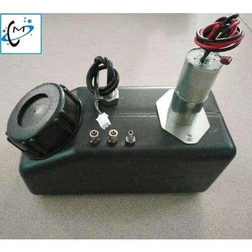 1L 1.5L Sub ink tank UV flated printer sub tank ink tank with sensor and stirring motor UV bulk ink system adapter for Longrun