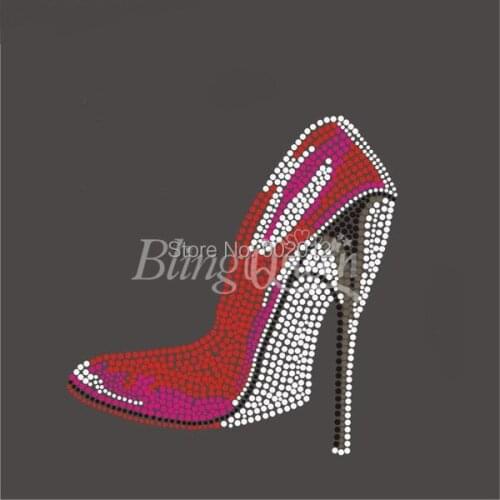BlingQueen High Heel Shoe Rhinestone Transfers