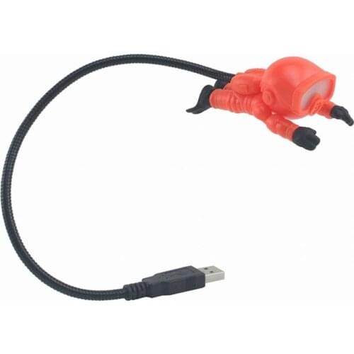 Creative Diver Usb Night Light Keyboard LED Light Up Toy Bedside Lamp