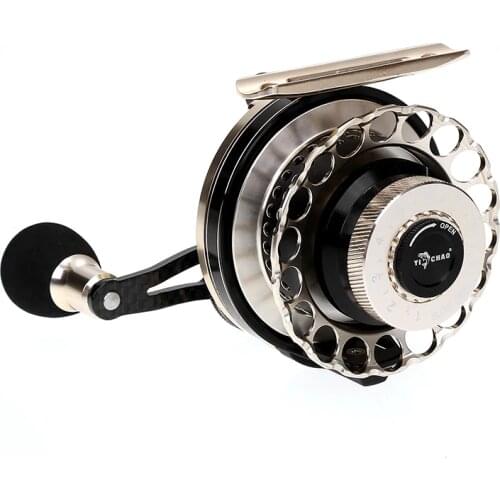WOEN YSA65 Raft fishing reel CNC Slow down Sea fishing Raft wheel Magnetic slowdown Micro lead wheels Speed ratio: 3.8: 1