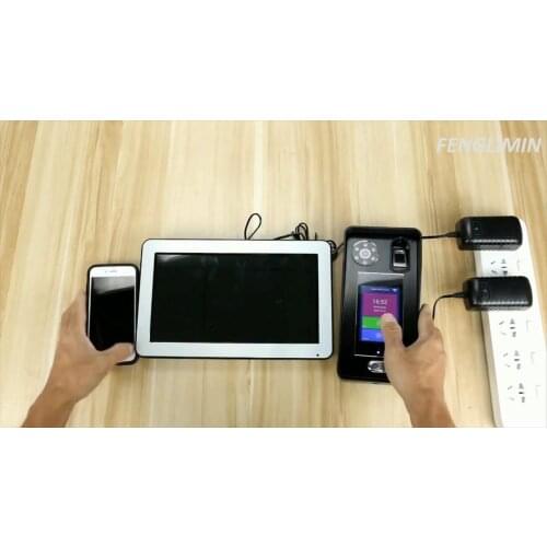 3.5inch Touch Screen 1080P WiFi video doorbell intercom system with Face/code/fingerprint access, support 10inch wifi ip monitor