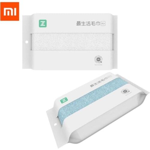 Xiaomi ZSH Face Hand Towel Polyegiene Antibacterical Towel air Series 100% Cotton Highly Absorbent PK Bath sport swimming towel