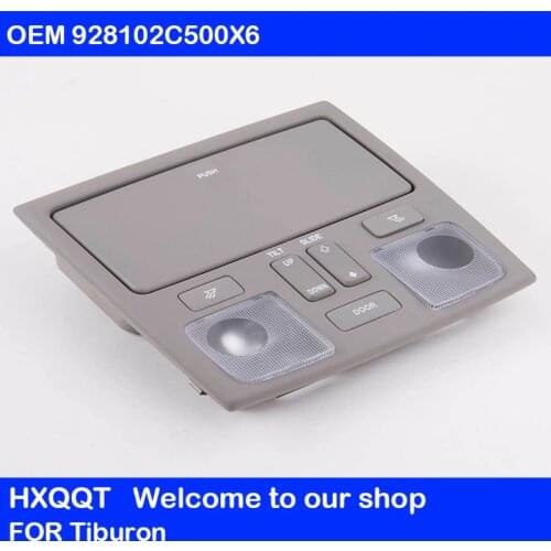 Dome Map Reading Light Overhead Console Sunroof Type 2003-2008 for hyundai Tiburon Coupe OEM 928102C500X6