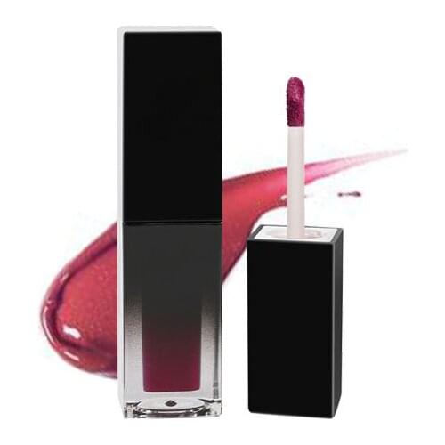 Matte Lasting Moisturizing Black Color Changed Tube Lip Glaze
