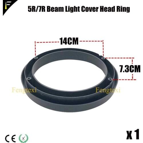 New 7R Beam 200/230/260 Moving Head Cover Housing R7 5R Small Louve Rubber Rubber Gaskets Parts and Head Ring for Sharpy Beam