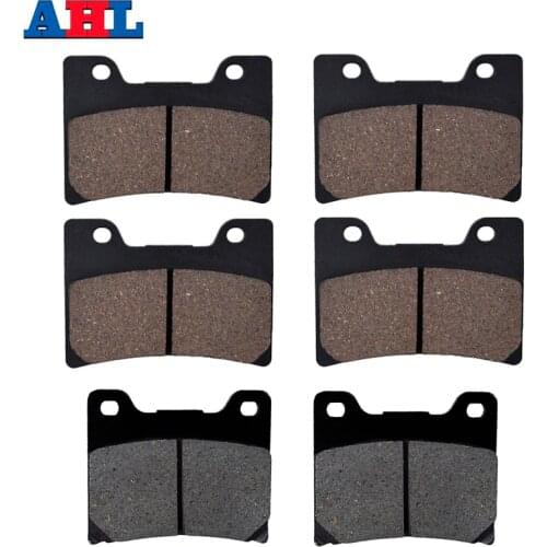 Motorcycle Front and Rear Brake Pads For YAMAHA FZR1000 FZR 1000 Genesis FJ1200 FJ 1200 V-Max Vmax 1200 TDM850 TRX850