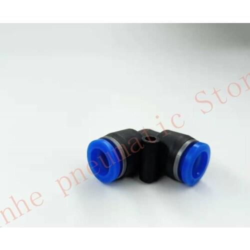 Pneumatic Tracheal insert joint Plastic L form joint PV4 PV6 PV8 PV10 PV12 PV16