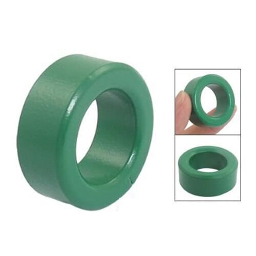 36mm Outside Dia Green Iron Inductor Coils Toroid Ferrite Cores