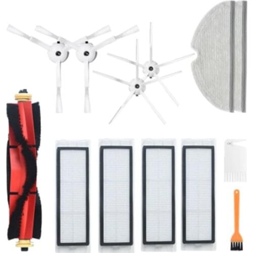 TOP!-for Xiaomi Roborock S6 MAXV S6 PURE S6 Robot Vacuum Cleaner Main Brush Side Brush Hepa Filter Parts Accessories Kits