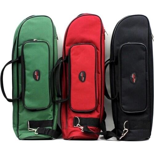 600D Water-resistant Trumpet Gig Bag Oxford Cloth Adjustable Single Shoulder Strap Instrument Case trumpet case gig bag trumpet