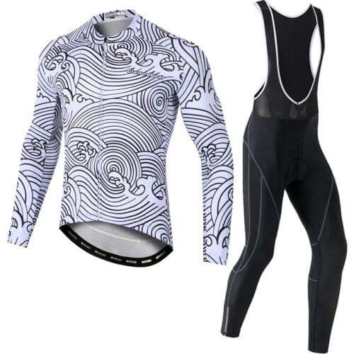 YOCENE OEM New Arrival Polyester Mountainbike Clothing Fashion And Simple Bike Clothing Men Autumn Bicycle Long Jersey