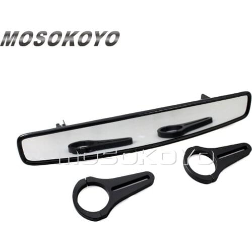 UTV 1.75" Roll Bar Cage Clamp Rear View Mirror for Polaris RZR XP1000 900 Ranger Honda Pioneer 1000 2002-2014