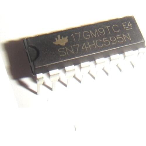 20pcs/lot SN74HC595N DIP-16 74HC595 Logic IC 74 Series New and Original