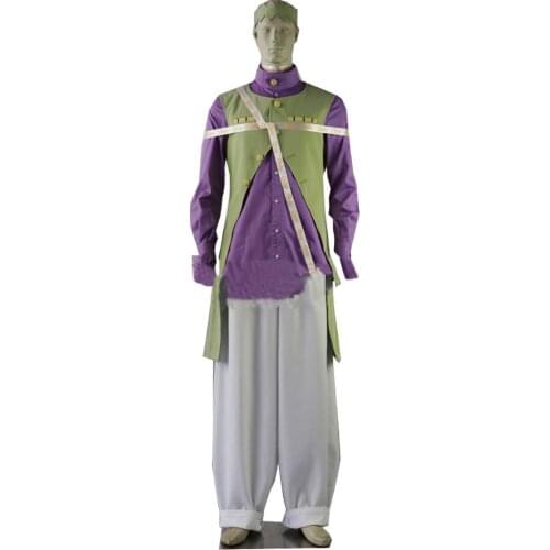 2017 Rohan Kishibe Cosplay Costume From Jojos Bizarre Adventure