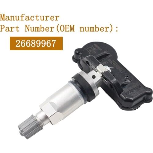 26689967 433MHZ TPMS Tire Pressure Monitoring Sensor for Buick Excelle Car accessories Tire Pressure Sensor