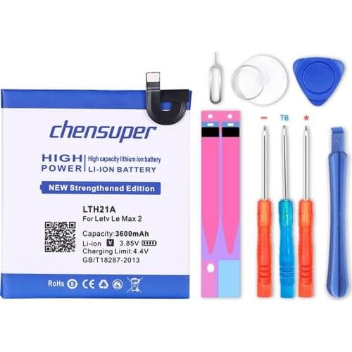 Chensuper New Arrived 3600mAh Battery for Letv LTH21A Le Max 2 X820 Le Max2 5.7inch X821 LeMax2 X822 X829 Batteries