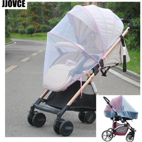 Baby Stroller Accessories Newborn Toddler Infant Baby Stroller Crip Netting Pushchair Mosquito Insect Net Safe Mesh Buggy White
