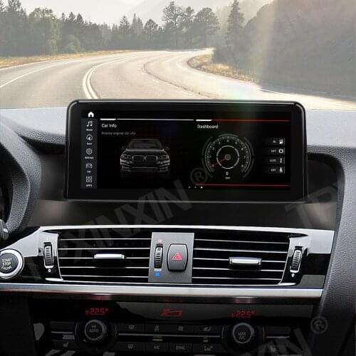 8G+256G For BMW X3 X4 F25 F26 Android Car GPS Navigation Headunit Auto Stereo Radio Tape Recorder Multimedia Qualcomm 10.25 IPS