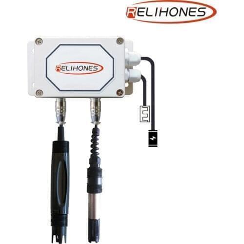 PH AND dissolved oxygen Transmitter sensor direct outputRS485 ModBus RTU 4-20mA 0-5V/3.3V 7X24H monitoring