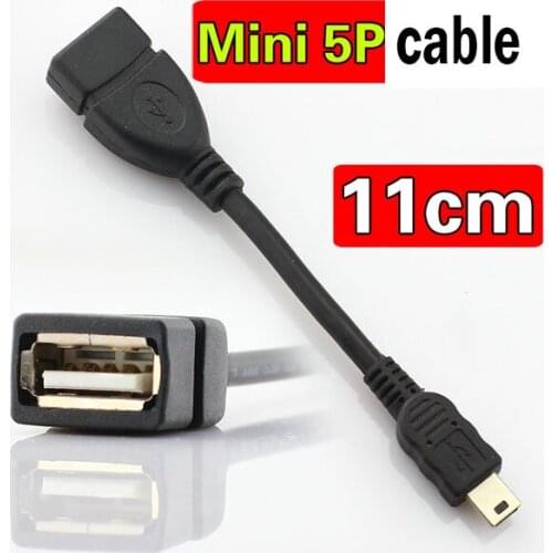 Micro USB Host Cable OTG 10cm mini usb cable for tablet pc mobile phone mp4 mp5 500pcs/lot