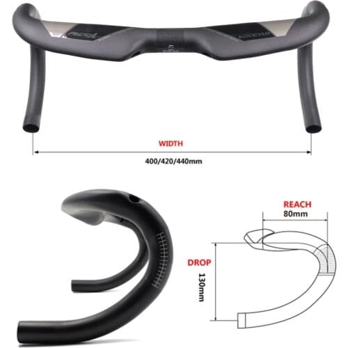 KENNET Full Carbon Bicycle Handlebar Road Bicycle Handlebar Stem Handle playing UD Matt Carbon Handlebar Free delivery