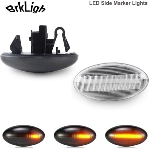 LED Side Marker Light Turn Signal Lamp For Citroen C1 C2 C3 C4 C5 C6 Xsara Peugeot 107 1007 108 206 301 307 407 4007 607 Partner