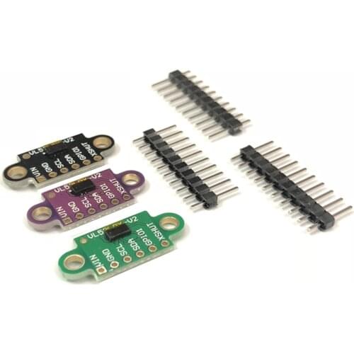 Thinary VL53L0X Time-of-Flight (ToF) Laser Ranging Sensor Breakout 940nm GY-VL53L0XV2 Laser Distance Module I2C IIC 3.3V/5V