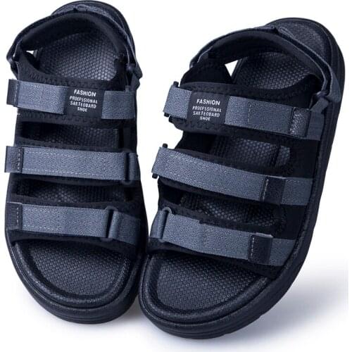 Hollow de on samool sandles comfort homens mens s sole sandal genuine slip dress luxury leather sandalhas for summer walking 39