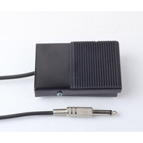 1PCS Professional Mini Square Tattoo Foot Pedal Switch Black Plastic Foot Switch Pedal Tattoo Power Supply Free Shipping