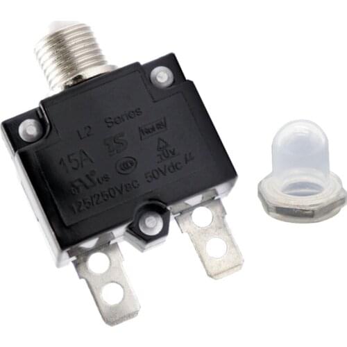 15Amp Circuit Breaker Thermal Breaker Thermal Protector Switch For Generator