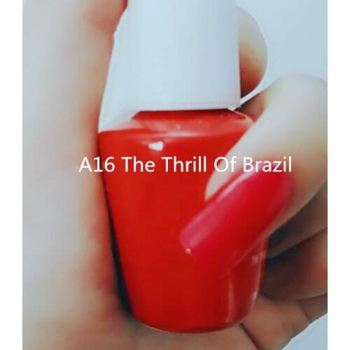 15ml UV LED Gel Polish Vernis Permanent Lasting Shine opies Nail Art A16 The Thrill Of Brazil(need lamp dry)